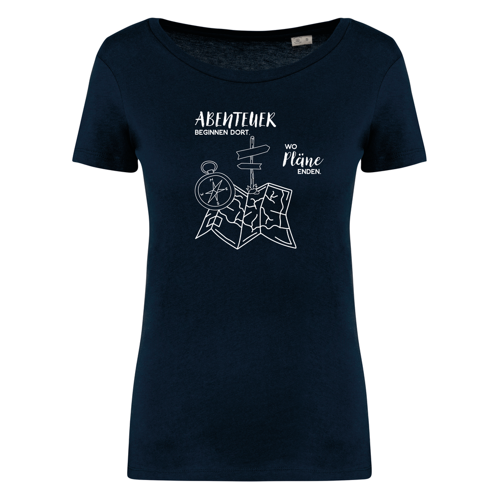 ABENTEUER - Damen Bio T-Shirt