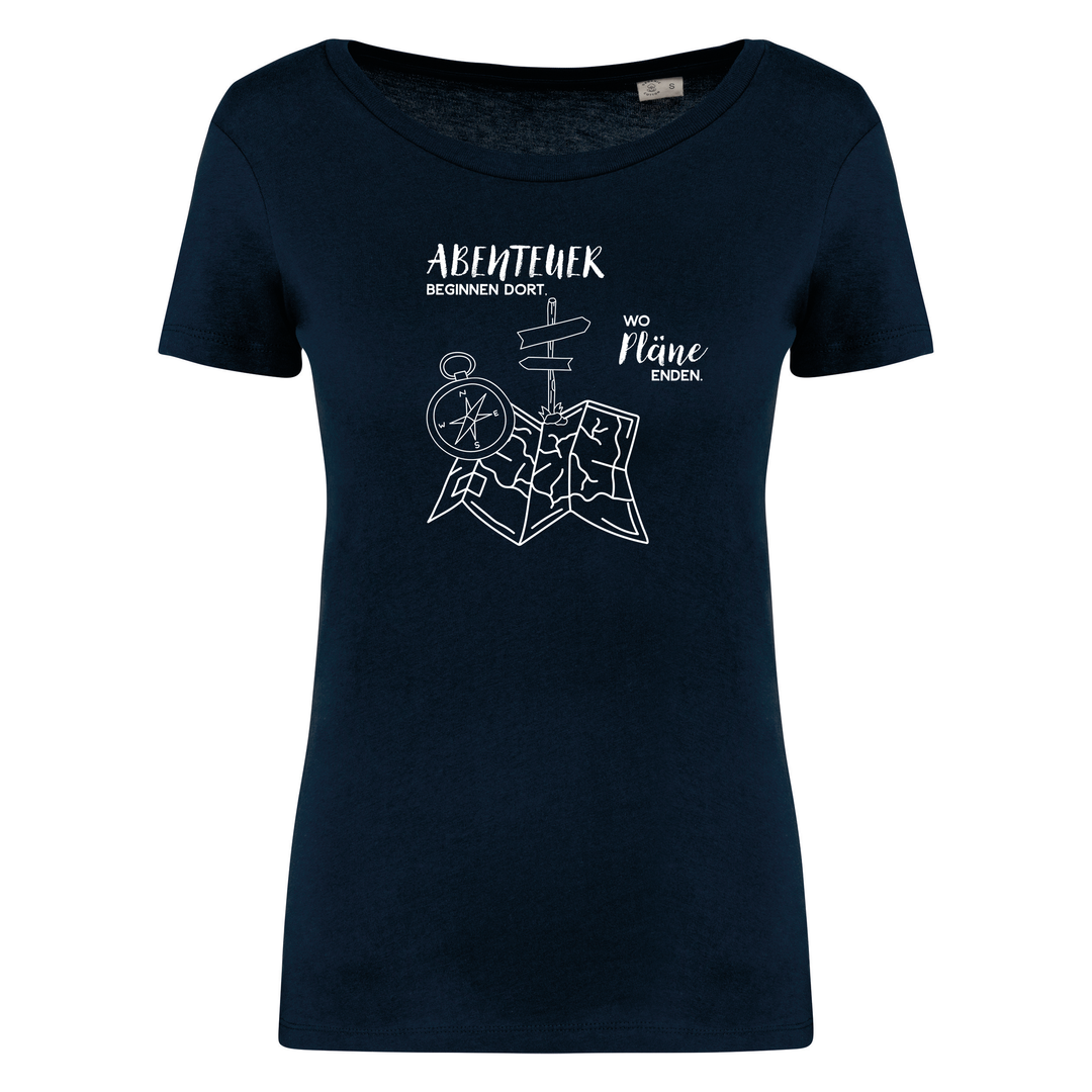 ABENTEUER - Damen Bio T-Shirt