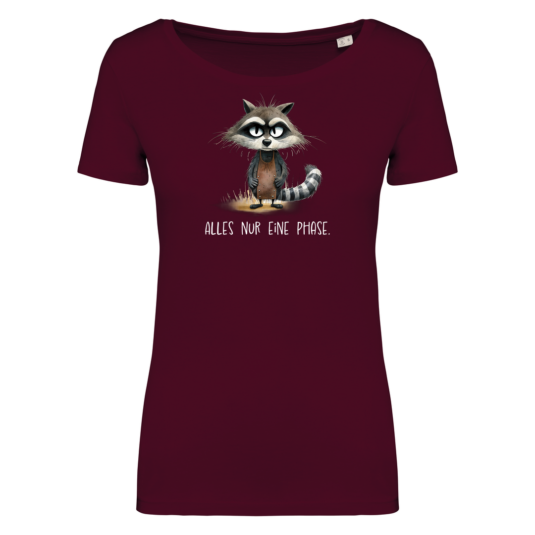 ALLES EINE PHASE - Damen Bio T-Shirt