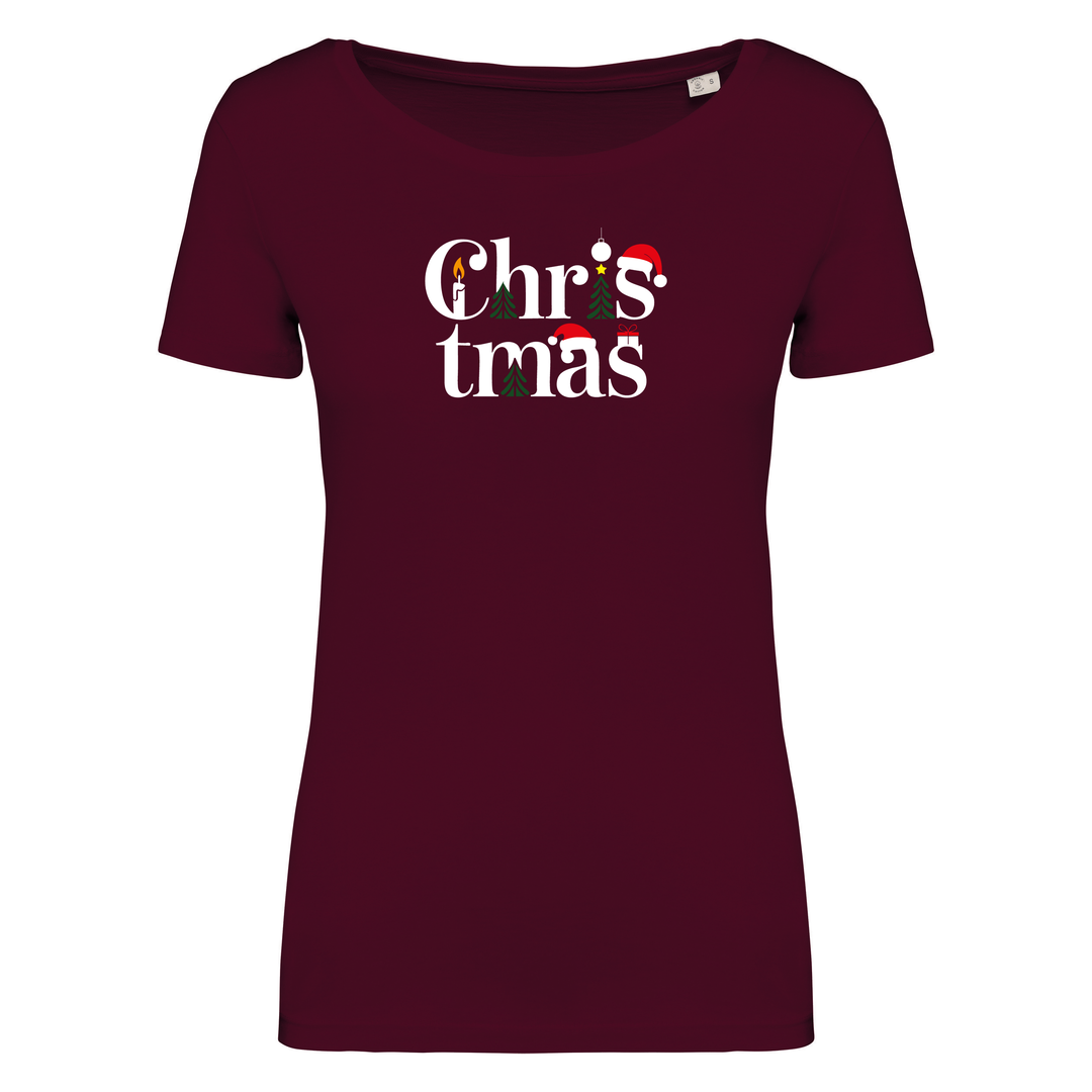 CHRISTMAS - Damen Bio T-Shirt