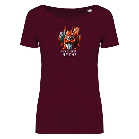 EICHHÖRNCHEN NEIN - Damen Bio T-Shirt