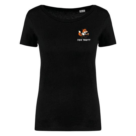 FOX TROTT (Brustdesign) - Damen Bio T-Shirt