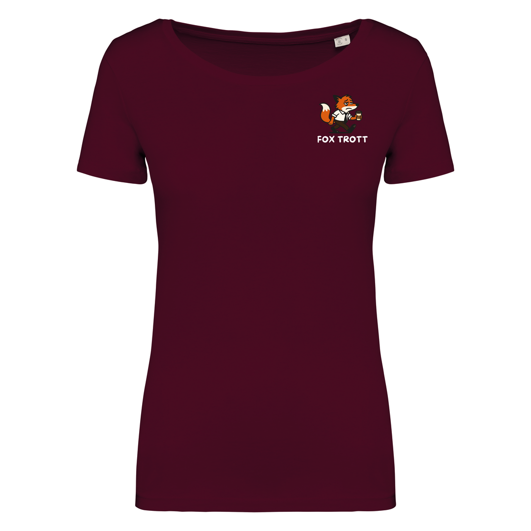 FOX TROTT (Brustdesign) - Damen Bio T-Shirt