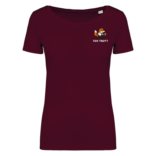 FOX TROTT (Brustdesign) - Damen Bio T-Shirt