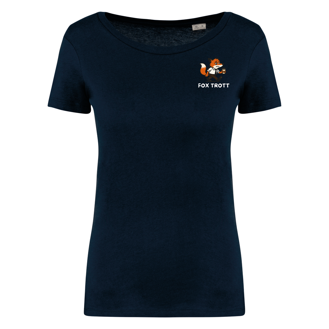 FOX TROTT (Brustdesign) - Damen Bio T-Shirt