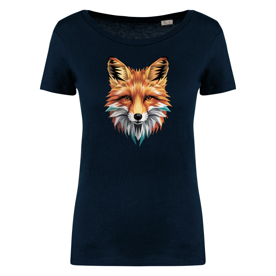 FUCHS Polygon - Damen Bio T-Shirt