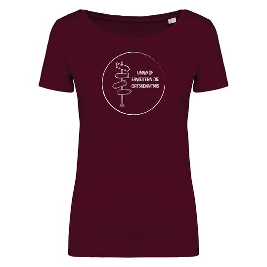 UMWEGE - Damen Bio T-Shirt