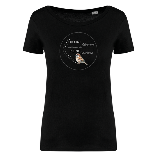 KLEINE SCHRITTE - Damen Bio T-Shirt