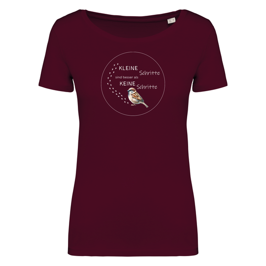 KLEINE SCHRITTE - Damen Bio T-Shirt