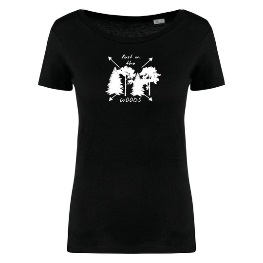 LOST IN THE WOODS - Damen Bio T-Shirt