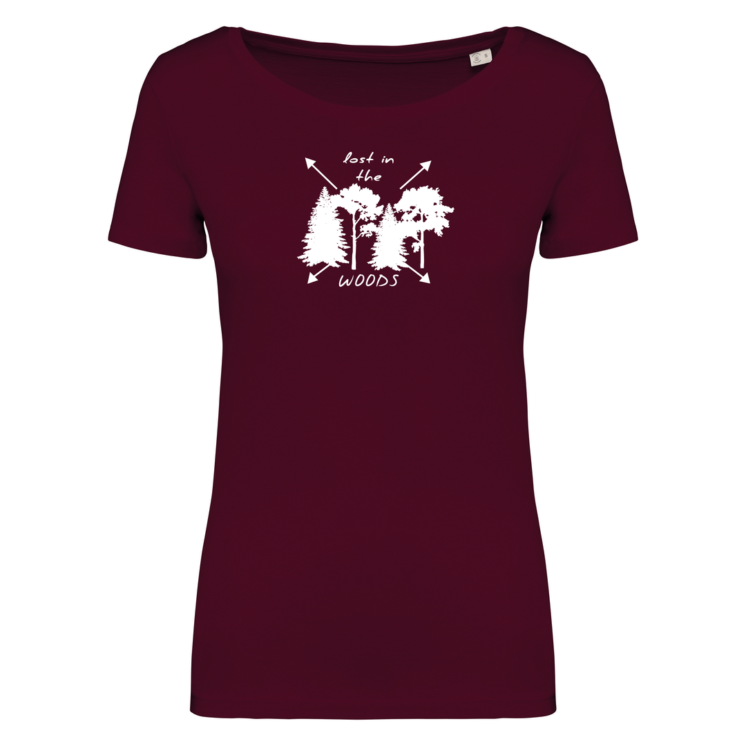 LOST IN THE WOODS - Damen Bio T-Shirt