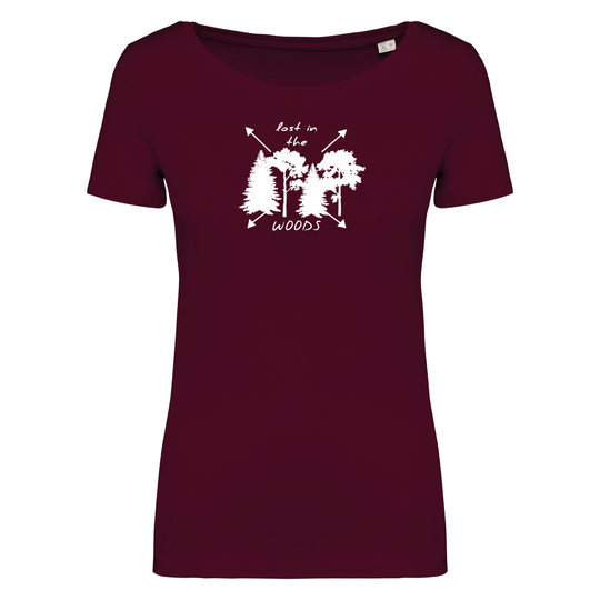 LOST IN THE WOODS - Damen Bio T-Shirt