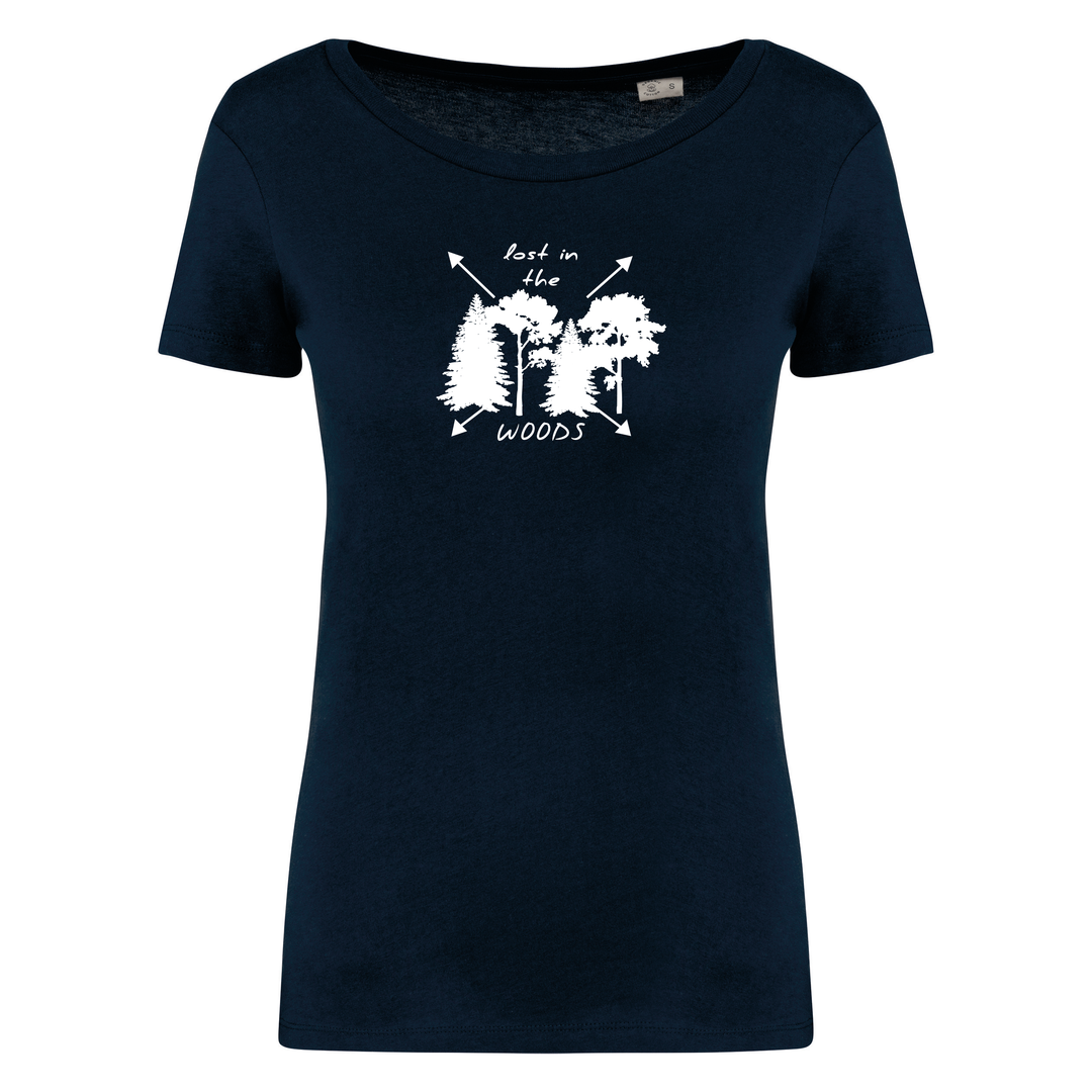 LOST IN THE WOODS - Damen Bio T-Shirt