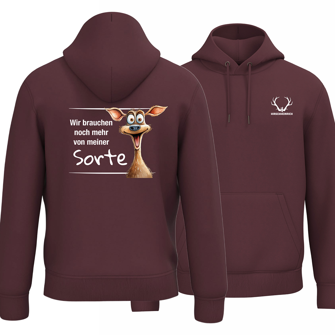 NOCH MEHR VON MEINER SORTE - Bio Hoodie Unisex