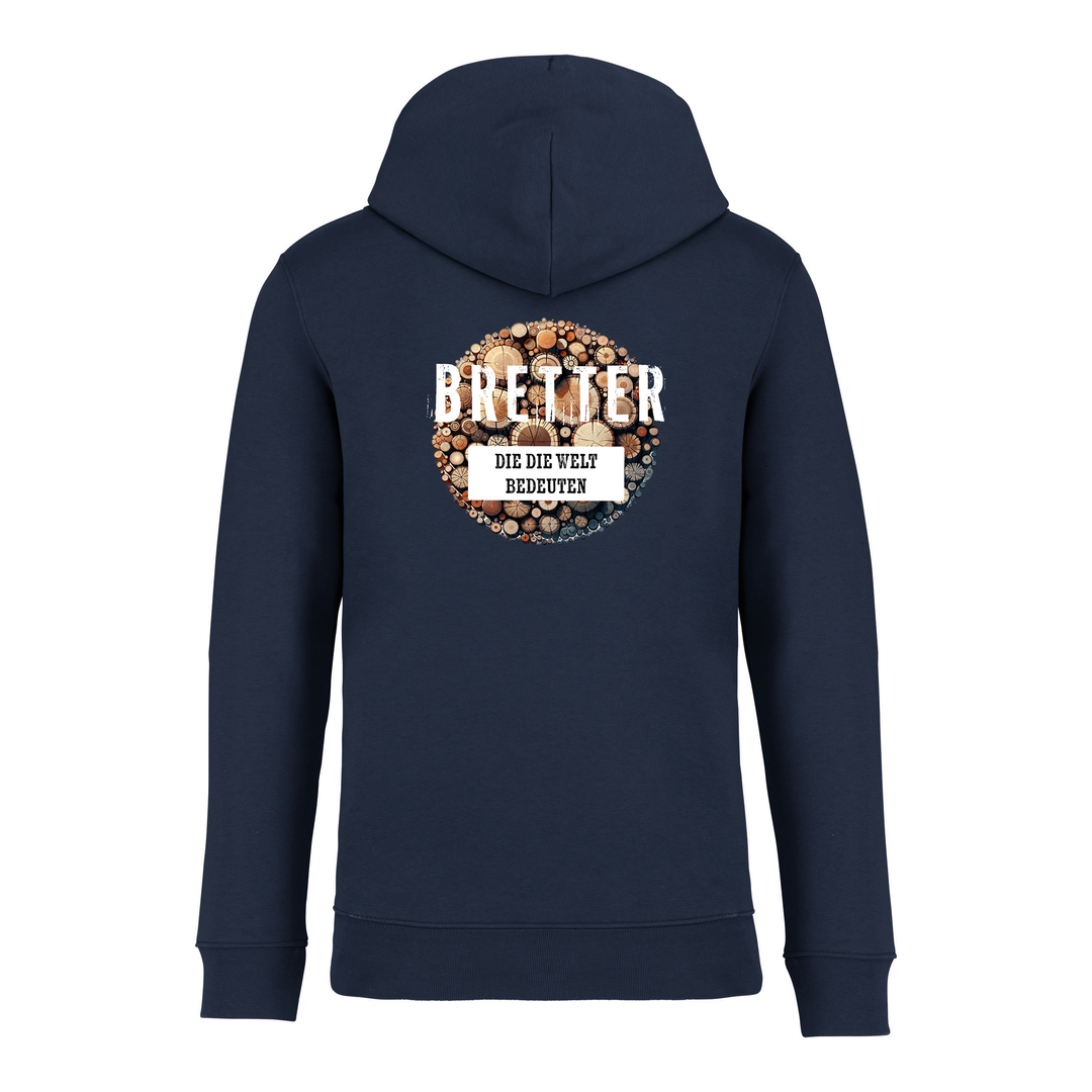 BRETTER DER WELT (Rückendruck) - Bio-Hoodie Unisex