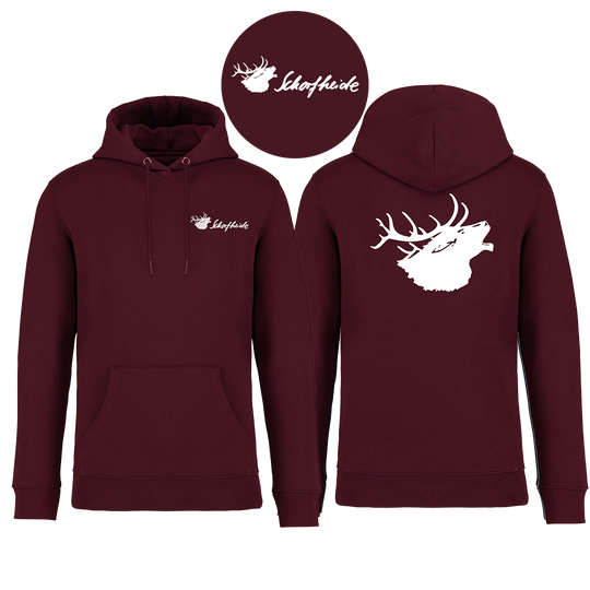 SCHORFHEIDE Rück- und Vorderseite - Bio Hoodie Unisex