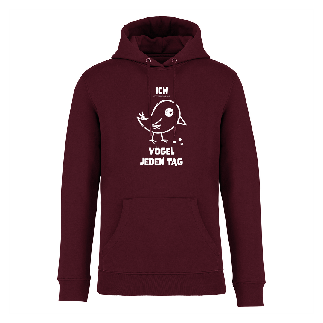 VÖGEL FÜTTERN - Bio Hoodie Unisex