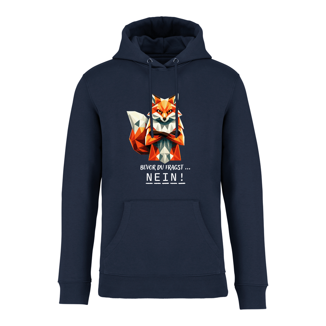 BEVOR DU FRAGST FUCHS - Bio-Hoodie Unisex