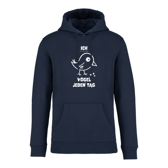VÖGEL FÜTTERN - Bio Hoodie Unisex