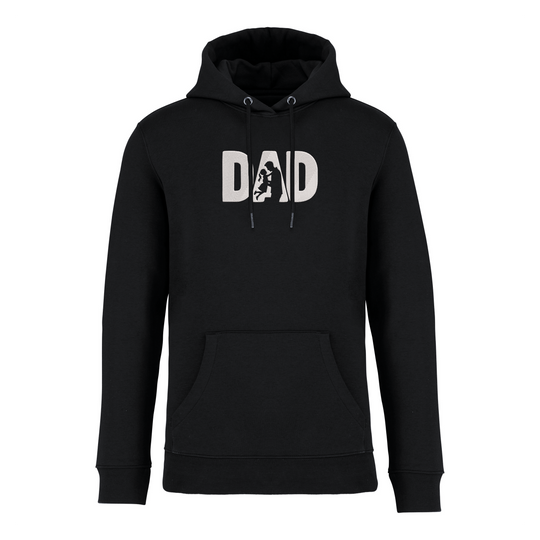 DAD - Tochter (gestickt) - Bio Hoodie Unisex