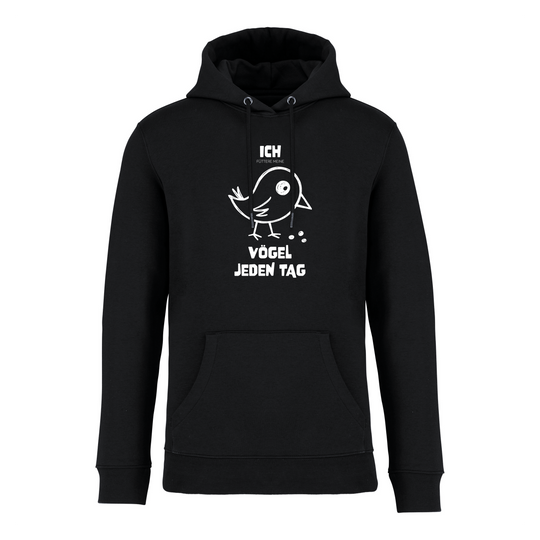 VÖGEL FÜTTERN - Bio Hoodie Unisex