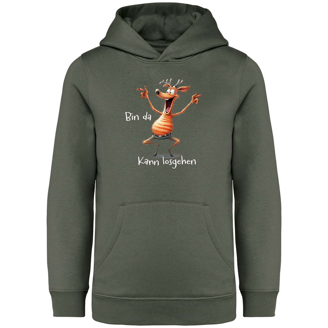 KANN LOSGEHEN - Kinder Bio Hoodie