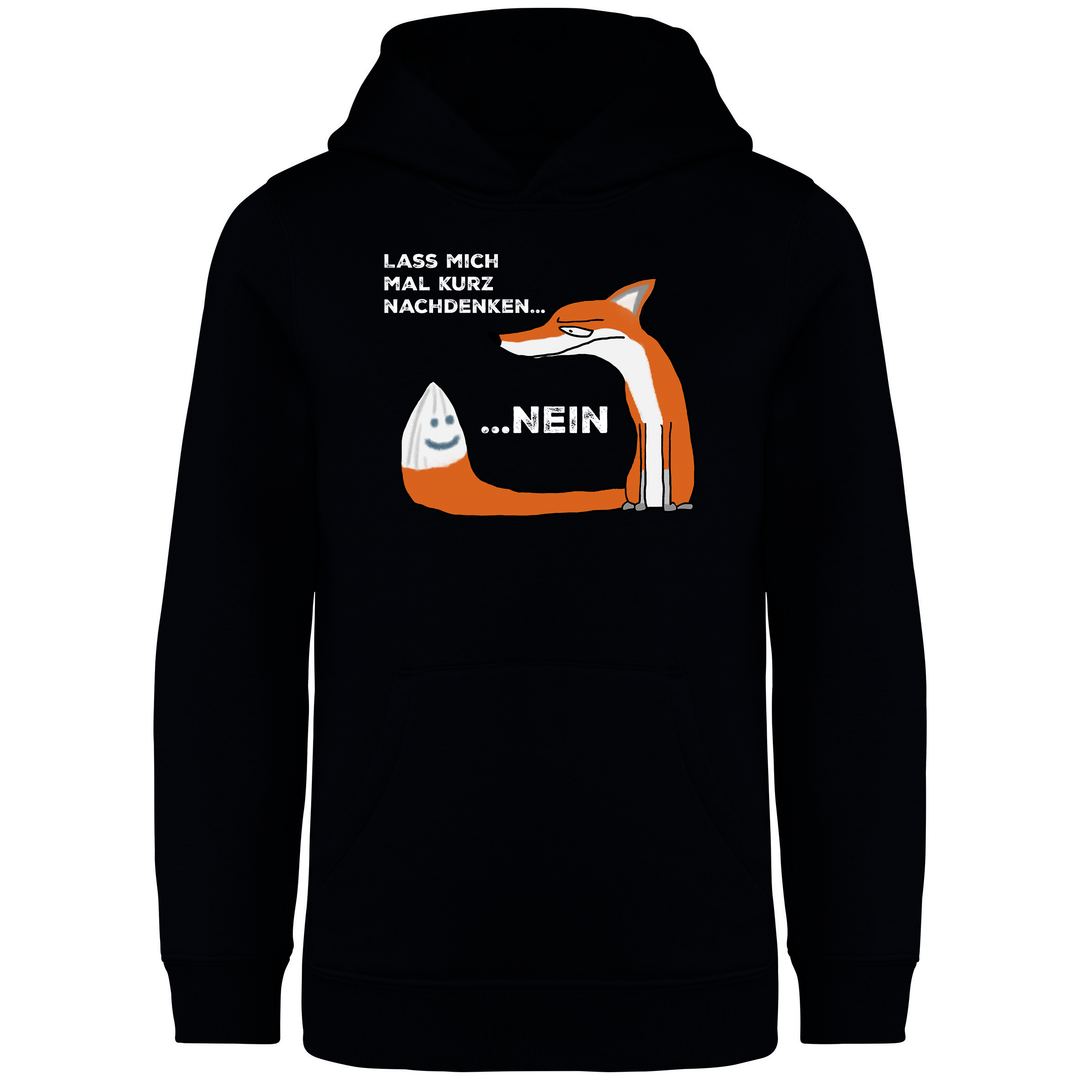 GRIMMIGER FUCHS - Kinder Bio Hoodie