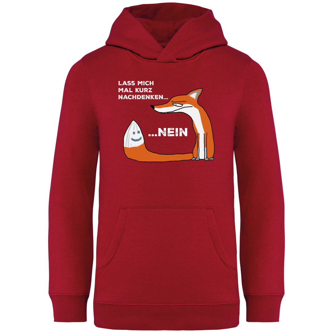 GRIMMIGER FUCHS - Kinder Bio Hoodie