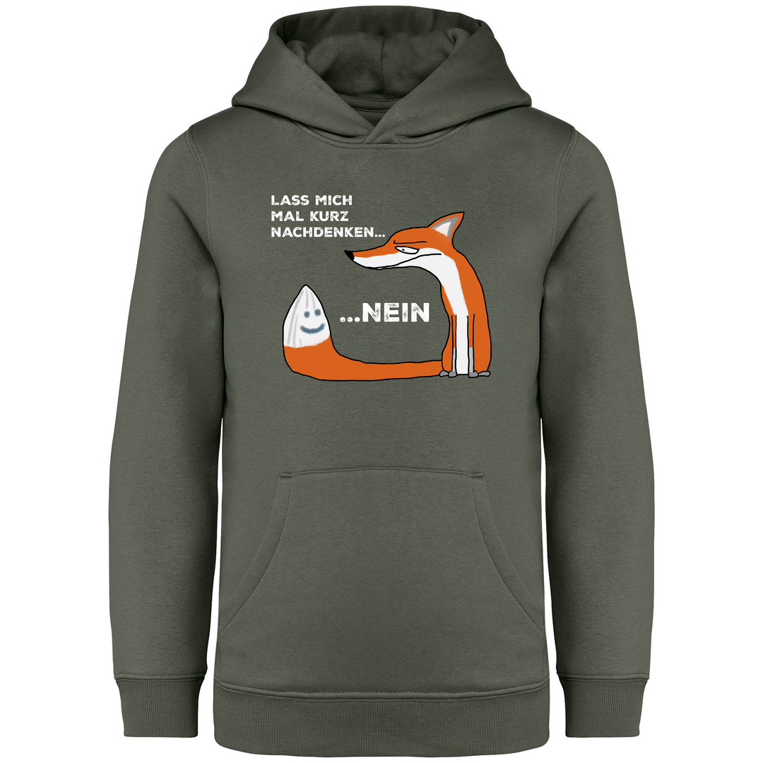 GRIMMIGER FUCHS - Kinder Bio Hoodie