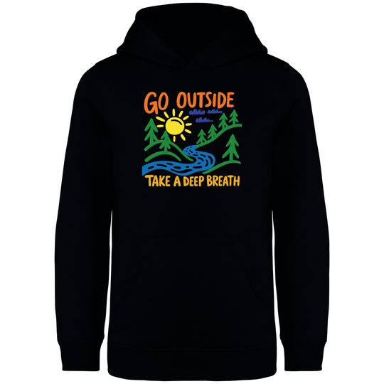 GO OUTSIDE - Kinder Bio Hoodie