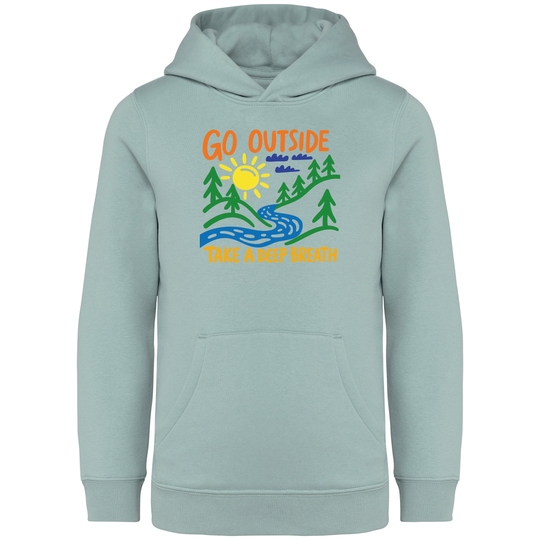 GO OUTSIDE - Kinder Bio Hoodie