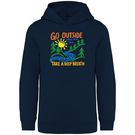 GO OUTSIDE - Kinder Bio Hoodie