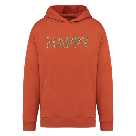 HAPPY (Stick) - Bio Oversize Hoodie Unisex