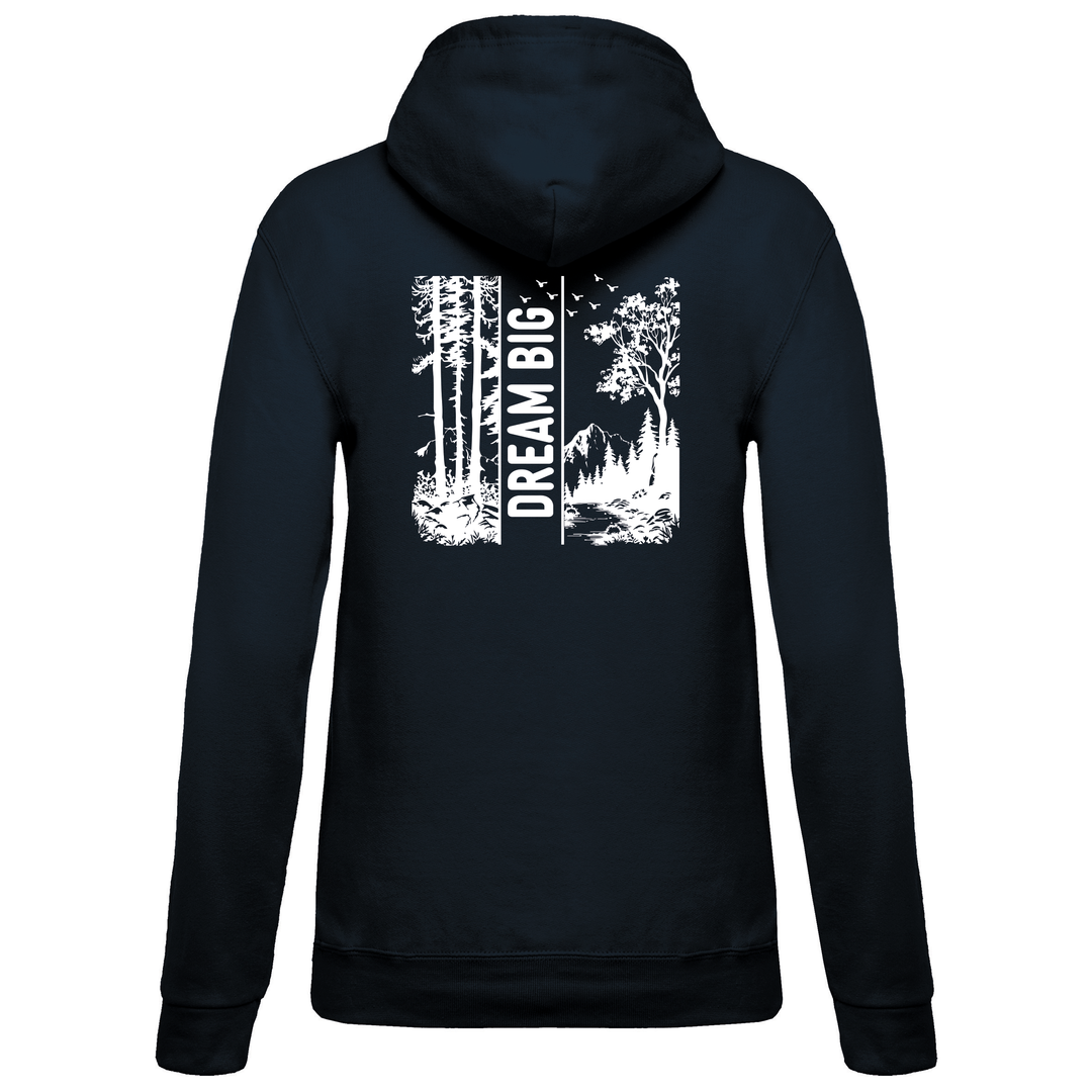 DREAM BIG (Rückendruck) - Damen Hoodie