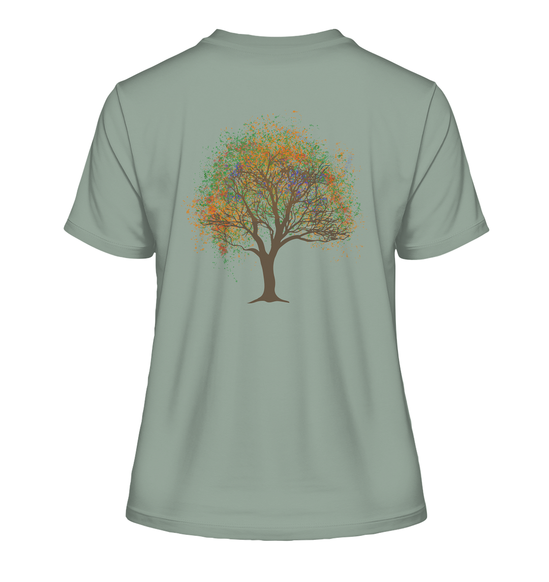 ZAUBERBAUM - Damen Bio T-Shirt (Backprint)