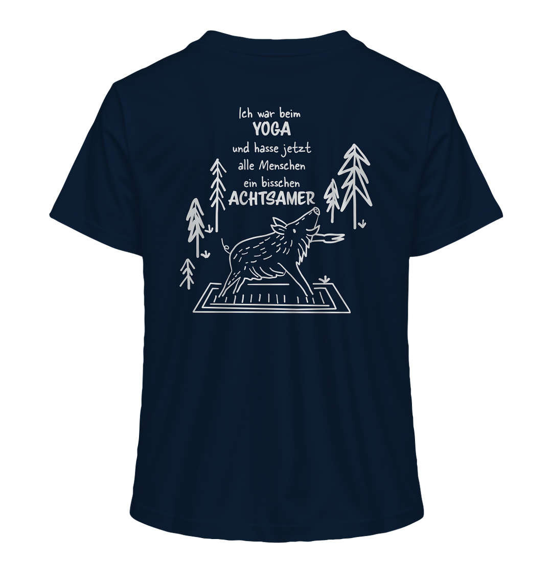 YOGA WILDSCHWEIN - Ladies Organic Shirt