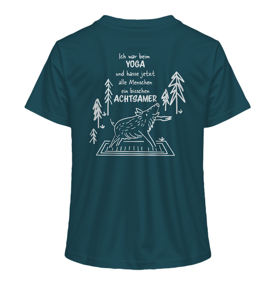 YOGA WILDSCHWEIN - Ladies Organic Shirt