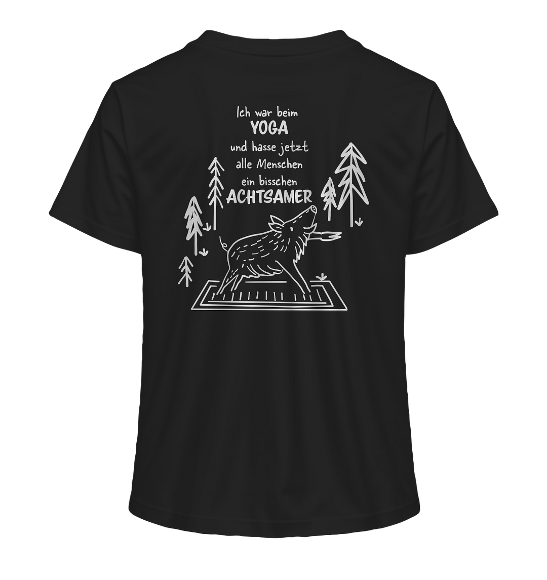 YOGA WILDSCHWEIN - Ladies Organic Shirt