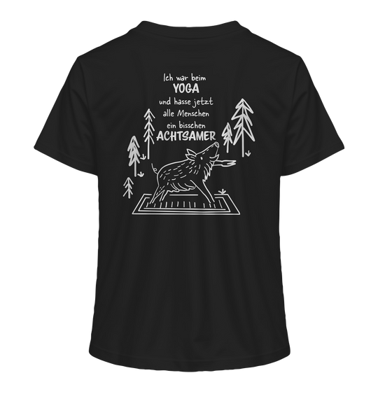 YOGA WILDSCHWEIN - Ladies Organic Shirt