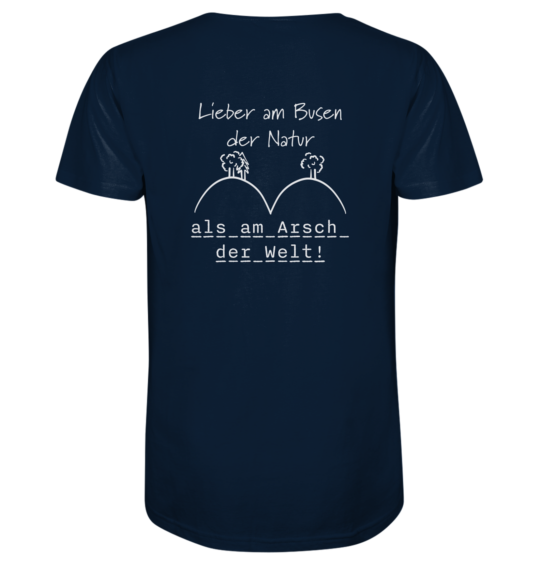 AM BUSEN DER NATUR - Herren Bio Shirt