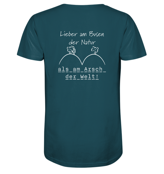 AM BUSEN DER NATUR - Herren Bio Shirt