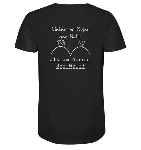 AM BUSEN DER NATUR - Herren Bio Shirt