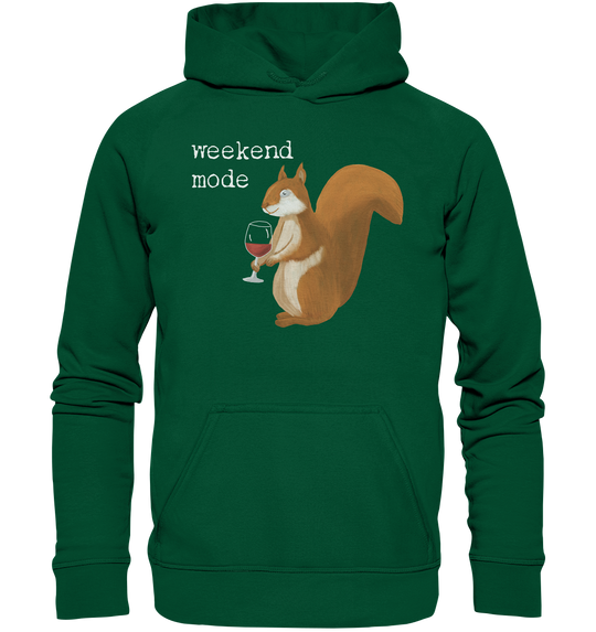 WEEKEND MODE EICHHÖRNCHEN - Hoodie Unisex