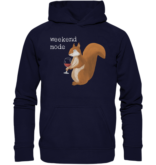 WEEKEND MODE EICHHÖRNCHEN - Hoodie Unisex