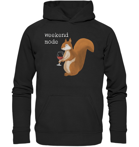 WEEKEND MODE EICHHÖRNCHEN - Hoodie Unisex