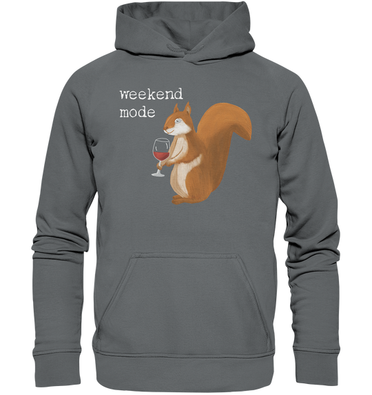 WEEKEND MODE EICHHÖRNCHEN - Hoodie Unisex