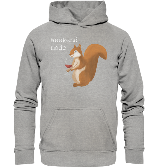 WEEKEND MODE EICHHÖRNCHEN - Hoodie Unisex