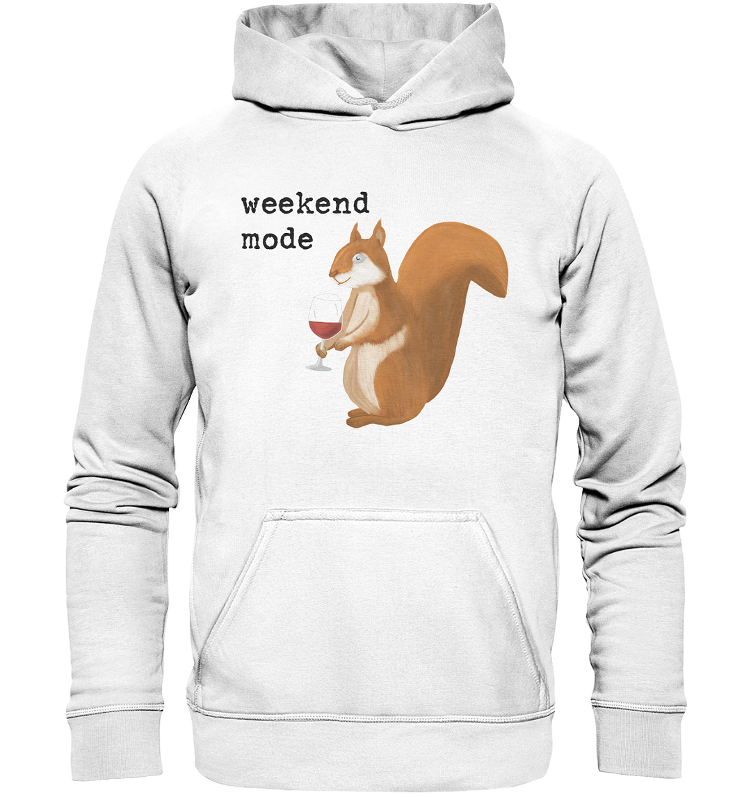 WEEKEND MODE EICHHÖRNCHEN - Hoodie Unisex