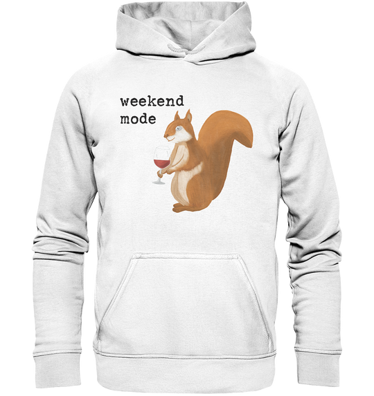 WEEKEND MODE EICHHÖRNCHEN - Hoodie Unisex