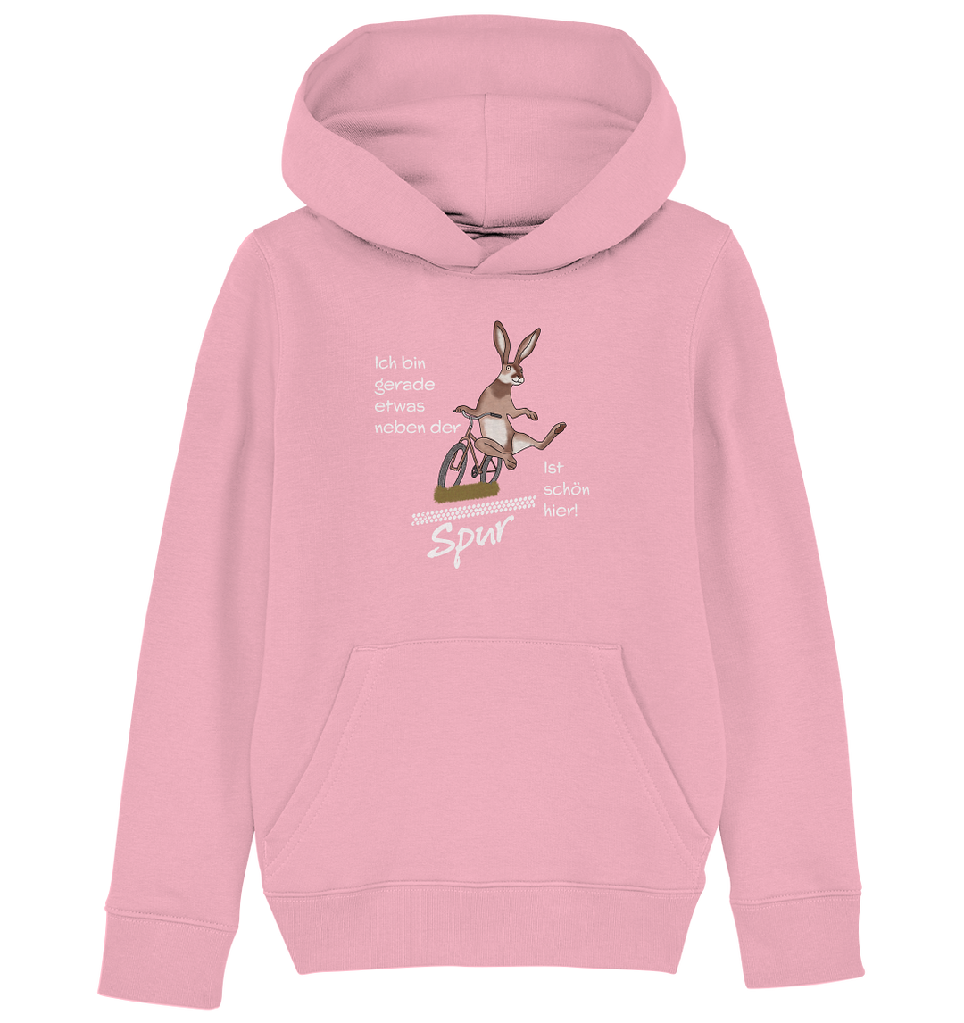 NEBEN DER SPUR - HASE - Kinder Bio Hoodie